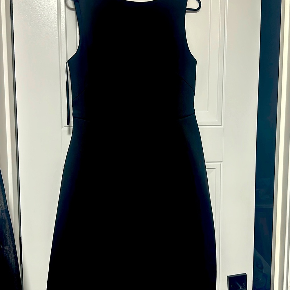 Black cocktail dress